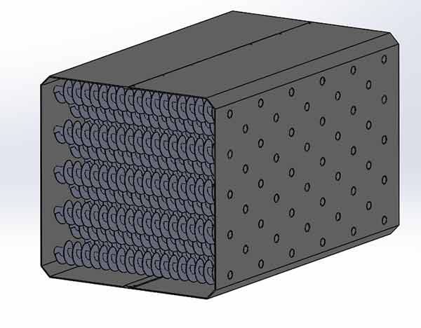 帶螺旋翅發(fā)熱通風管